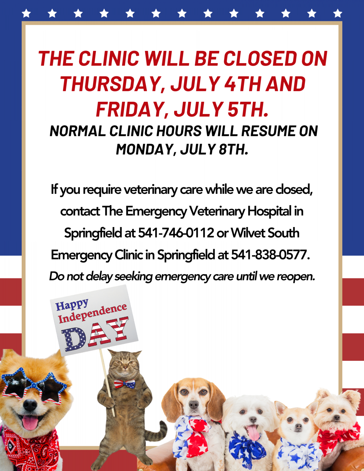 Cottage Grove Veterinary Clinic / Home